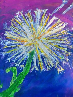 "Make A Wish" Original Artwork By Brea Marie 12in X 16in